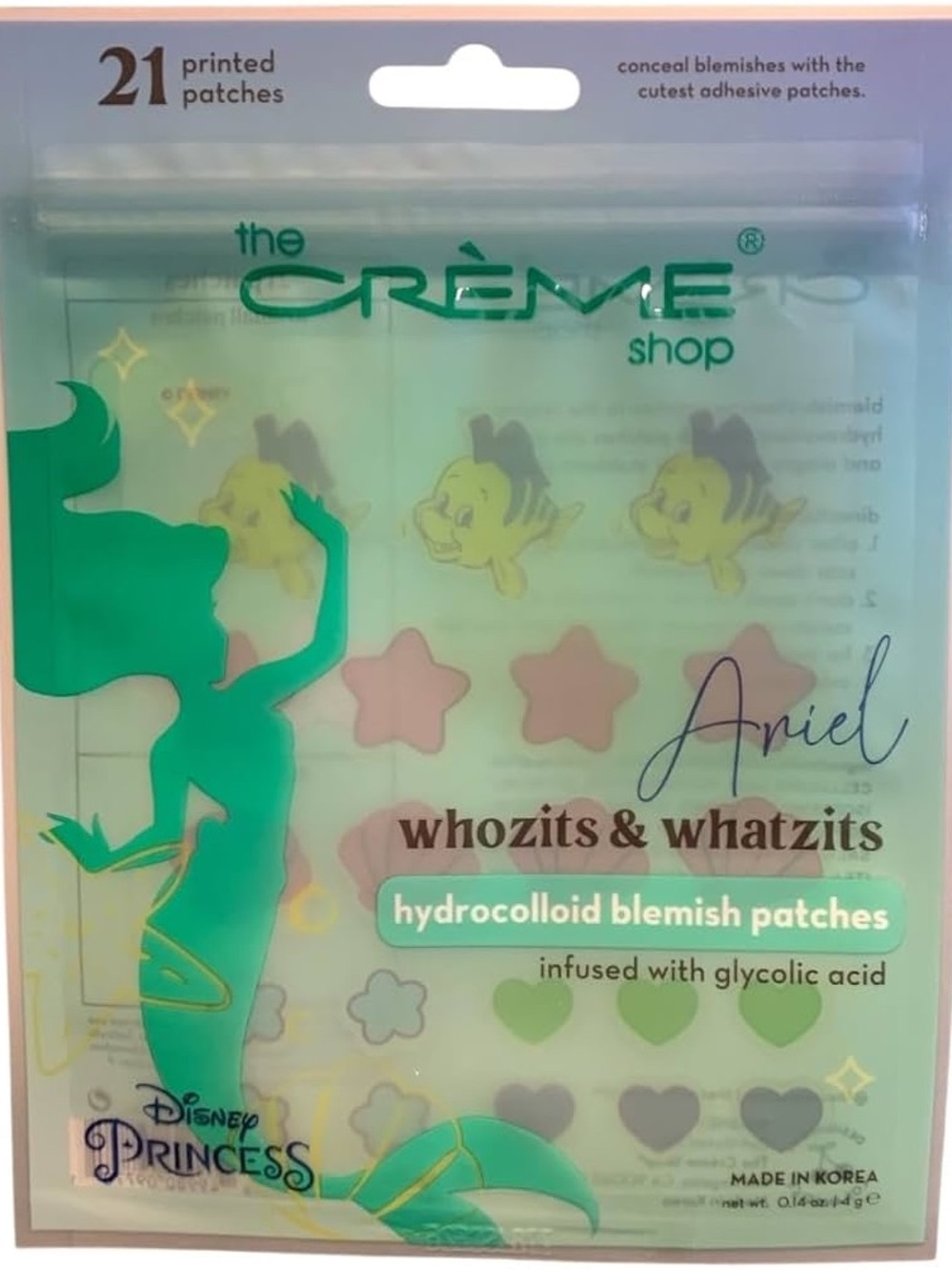 Ariel Whozits & Whatzits Hydrocolloid Blemish Patches - 21 printed patches